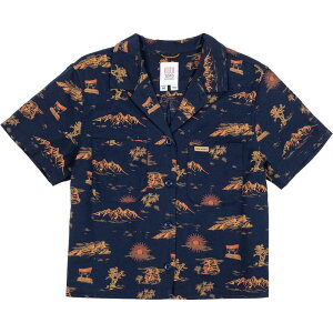 �g�|�E�f�U�C�� ���f�B�[�X �g�b�v�X T�V���c Topo Designs Daytripper Shirt - Women's Westbound Midnight