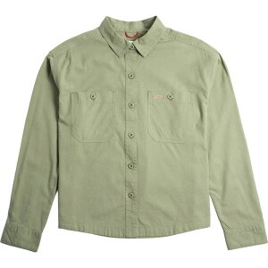�g�|�E�f�U�C�� ���f�B�[�X �g�b�v�X T�V���c ���� Topo Designs Daytripper Long-Sleeve Shirt - Women's Oil Green �O���[��
