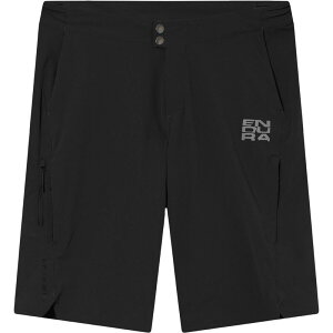 �G���f���� �����Y �{�g���X �n�[�t�p���c�E�V���[�c Enduralltrack Ride Over Short - Men's Black �u���b�N