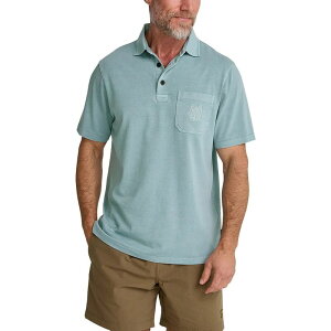 �n�E���[�u���U�[�Y �����Y �g�b�v�X �V���c Howler Brothers Pilgrimage Polo - Men's Riviera Blue �u���[