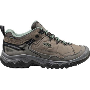 �L�[�� ���f�B�[�X �V���[�Y �u�[�c�E���C���u�[�c KEEN Targhee IV WP Hiking Boot - Women'steel Grey/Lily Pad �O���[