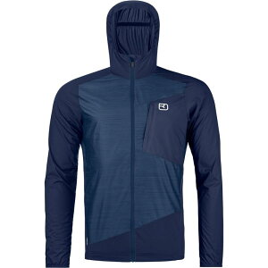 �I���g�{�b�N�X �����Y �A�E�^�[ �W���P�b�g�E�u���]�� Ortovox Trace Windbreaker Jacket - Men's Blue Nunatak �u���[