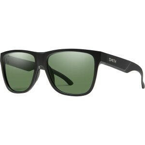 �X�~�X �����Y �A�N�Z�T���[ �T���O���X�E�A�C�E�F�A �_�E�� Smith Lowdown XL 2 ChromaPopolarized Sunglasses Matte Black/Polarized Gray Green �u���b�N