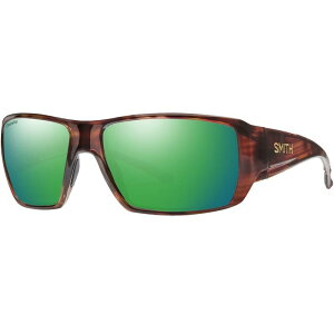 �X�~�X �����Y �A�N�Z�T���[ �T���O���X�E�A�C�E�F�A Smith Guide's Choice XL ChromaPopolarized Sunglasses Tortoise/ChromaPop Glass Polarized Green Mirror �O���[��