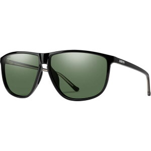 �X�~�X �����Y �A�N�Z�T���[ �T���O���X�E�A�C�E�F�A Smith Mono Lake ChromaPop Sunglasses Black/ChromaPop Gray Green �u���b�N