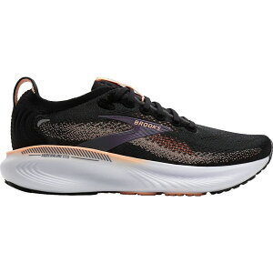 �u���b�N�X ���f�B�[�X �V���[�Y �X�j�[�J�[ Brooks Adrenaline GTS 25 Running Shoe - Women's Black/Peach/Mulled Grape �u���b�N