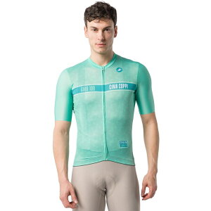 �J�X�e�� �����Y �g�b�v�X T�V���c ���� �W���[�W�[ Castelli #GIRO109 Cima Coppi Short-Sleeve Jersey - Men's Jade Green �O���[��