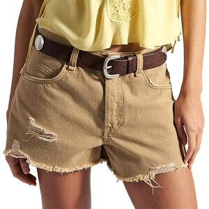 �t���[�s�[�v�� ���f�B�[�X �{�g���X �J�W���A���p���c �f�j�� Free People Now Or Never Denim Short - Women's Oat Latte �f�j��