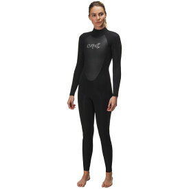 オニール レディース 上下セット 水着 Epic 4/3mm Back-Zip Full Suit - Women's Black/Black/Black