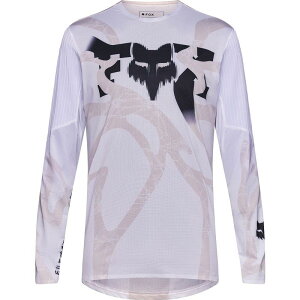 �t�H�b�N�X���[�V���O �����Y �g�b�v�X T�V���c �W���[�W�[ ���� Fox Racing Flexair SE Long-Sleeve Jersey - Men's Diffuse White �z���C�g