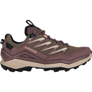 ���A ���f�B�[�X �V���[�Y �X�j�[�J�[ Lowa Maddox Pro Lo Hiking Shoe - Women's Brown Rose/Peach �s�[�`