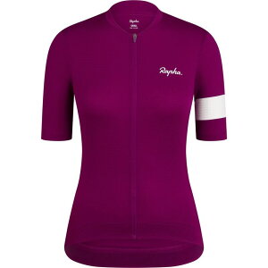 ���t�@ ���f�B�[�X �g�b�v�X �V���c �W���[�W�[ Rapha Core Lightweight Jersey - Women's Mauve/White �z���C�g