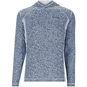 �V���Y �����Y �A�E�^�[ �p�[�J�[�E�X�E�F�b�g Simms Challenger Solar Hoodie - Men's Pebble Selvedge