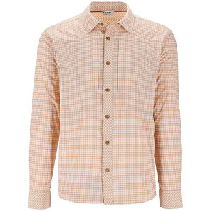 �V���Y �����Y �g�b�v�X �V���c ���� Simmstone Cold Long-Sleeve Shirt - Men's Antigua Stone Cold Check �X�g�[��