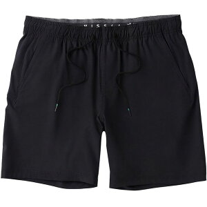 ���B�X�� �����Y �{�g���X �n�[�t�p���c�E�V���[�c Vissla No See Ums Hybrid Eco 18in Elastic Walkshort - Men's Black �u���b�N