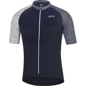 �S�A�E�F�A �����Y �g�b�v�X T�V���c �W���[�W�[ GOREWEAR C5 Optiline Jersey - Men's Orbit Blue/White �z���C�g