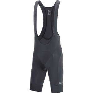 �S�A�E�F�A �����Y �{�g���X �n�[�t�p���c�E�V���[�c GOREWEAR C5 Optiline Bib Short+ - Men's Black �u���b�N
