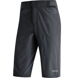 �S�A�E�F�A �����Y �{�g���X �n�[�t�p���c�E�V���[�c GOREWEAR Passion Short - Men's Black �u���b�N