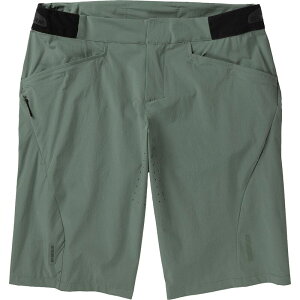 �S�A�E�F�A �����Y �{�g���X �n�[�t�p���c�E�V���[�c GOREWEAR Fernflow Short - Men'slate Green �X���[�g