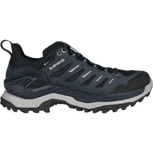 ���A �����Y �V���[�Y �X�j�[�J�[ Lowa Innovo Lo Hiking Shoe - Men's Navy/Grey �O���[