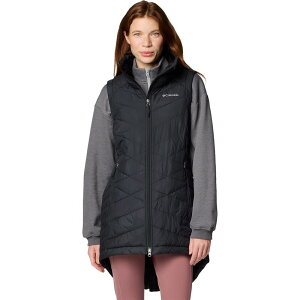 �R�����r�A ���f�B�[�X �g�b�v�X �x�X�g Columbia Heavenly II Long Vest - Women's Black �u���b�N