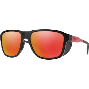 X~X fB[X ANZT[ TOXEACEFA Smith Embark ChromaPop Polarized Sunglasses TNF Matte Black/Horizon Red ubN