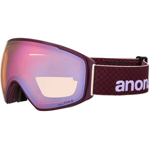 �A�m�� �����Y �A�N�Z�T���[ �T���O���X�E�A�C�E�F�A Anon M4S Toric Goggles + MFI Mask Deep Cherry/Perceive Cloudy Pink �s���N