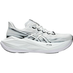 �A�V�b�N�X �����Y �V���[�Y �X�j�[�J�[ Asicsuperblast 3 Running Shoe White/Black �z���C�g