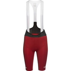 �S�A�E�F�A ���f�B�[�X �{�g���X �n�[�t�p���c�E�V���[�c GOREWEAR SPINSHIFT Bib Short+ - Women's Utility Red ���b�h