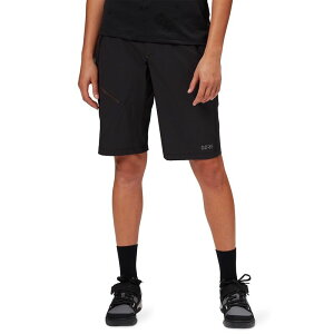 �S�A�E�F�A ���f�B�[�X �{�g���X �n�[�t�p���c�E�V���[�c GOREWEAR C5 Short - Women's Black �u���b�N