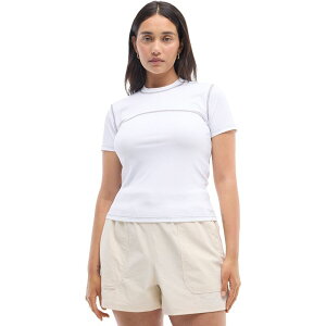 �n�[�t�f�C�Y ���f�B�[�X �g�b�v�X T�V���c Halfdays Mollie Performance T-Shirt - Women's White �z���C�g