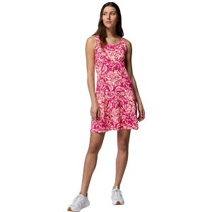 �R�����r�A ���f�B�[�X �g�b�v�X �����s�[�X Columbia Freezer III Dress - Women's Guava Pink Vacay Blooms Tonal �s���N