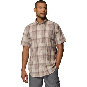 �R�����r�A �����Y �g�b�v�X �V���c ���� Columbia Rapid Rivers II Shirt - Short-Sleeve - Men's Flint Grey/Base Plaid �O���[