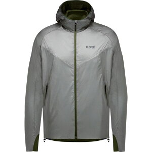 �S�A�E�F�A �����Y �A�E�^�[ �W���P�b�g�E�u���]�� GOREWEAR5 GORE-TEX INFINIUM Insulated Jacket - Men's Lab Gray/Utility Green �O���[