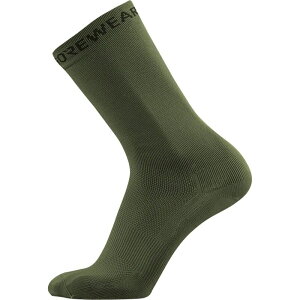 �S�A�E�F�A �����Y �A���_�[�E�F�A �C�� GOREWEAR Essential Socks Utility Green �O���[��