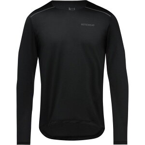 �S�A�E�F�A �����Y �g�b�v�X �V���c ���� GOREWEAR Contest 2.0 Long-Sleeve T-Shirt - Men's Black �u���b�N