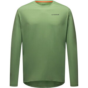 �S�A�E�F�A �����Y �g�b�v�X �V���c ���� GOREWEAR Everyday Tech Long-Sleeve T-Shirt - Men's Engine Green �O���[��
