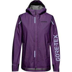 �S�A�E�F�A ���f�B�[�X �A�E�^�[ �W���P�b�g�E�u���]�� ���S GOREWEAR Concurve GTX Logo Jacket - Women's Purple Indigo / Amethyst Grey �O���[