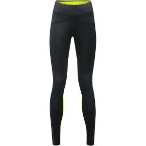 �S�A�E�F�A ���f�B�[�X �{�g���X �J�W���A���p���c GOREWEAR5 GTX Infinium Tight - Women's Black/Neon Yellow �u���b�N