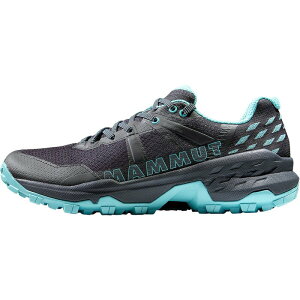 �}���[�g ���f�B�[�X �V���[�Y �X�j�[�J�[ Mammut Sertig II Low GTX Trail Running Shoe - Women's Black/Dark Frosty �u���b�N