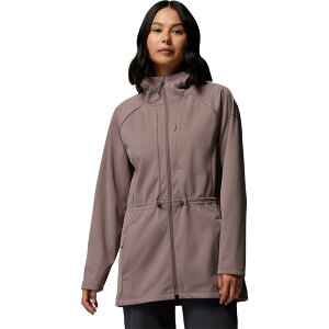 �R�����r�A ���f�B�[�X �A�E�^�[ �W���P�b�g�E�u���]�� Columbia Flora Park II Softshell Jacket - Women's Iron