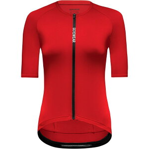 �S�A�E�F�A ���f�B�[�X �g�b�v�X �V���c �W���[�W�[ GOREWEAR SPINSHIFT Jersey - Women's Lab Red ���b�h