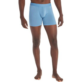 エクスオフィシオ メンズ アンダーウェア ボクサーパンツ ExOfficio Everyday Boxer Brief - Men'steel Blue ブルー