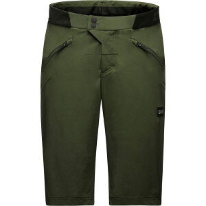 �S�A�E�F�A �����Y �{�g���X �n�[�t�p���c�E�V���[�c GOREWEAR Fernflow Short - Men's Utility Green �O���[��
