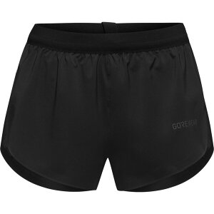 �S�A�E�F�A ���f�B�[�X �{�g���X �J�W���A���p���c GOREWEAR Concurve Split Short - Women's Black �u���b�N