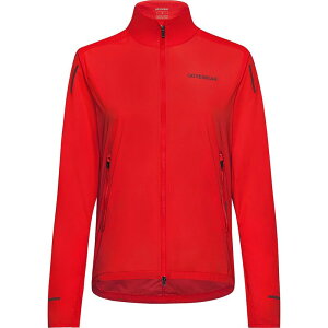 �S�A�E�F�A ���f�B�[�X �A�E�^�[ �W���P�b�g�E�u���]�� GOREWEAR Concurve Windbreaker - Women's Lab Red ���b�h