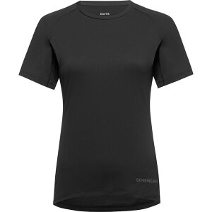 �S�A�E�F�A ���f�B�[�X �g�b�v�X T�V���c GOREWEAR Everyday T-Shirt - Women's Black �u���b�N