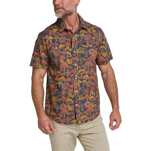 �n�E���[�u���U�[�Y �����Y �g�b�v�X �V���c Howler Brothers H Bar B Snap Shirt - Men's Fungi Forage/Nightfall