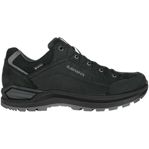 ���A �����Y �V���[�Y �X�j�[�J�[ Lowa Renegadevo GTX Lo Hiking Shoe - Men's Black/Graphite �u���b�N