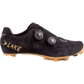 レイク メンズ スニーカー シューズ MX238 Wide Gravel Cycling Shoe - Men's Black Suede/Gold
